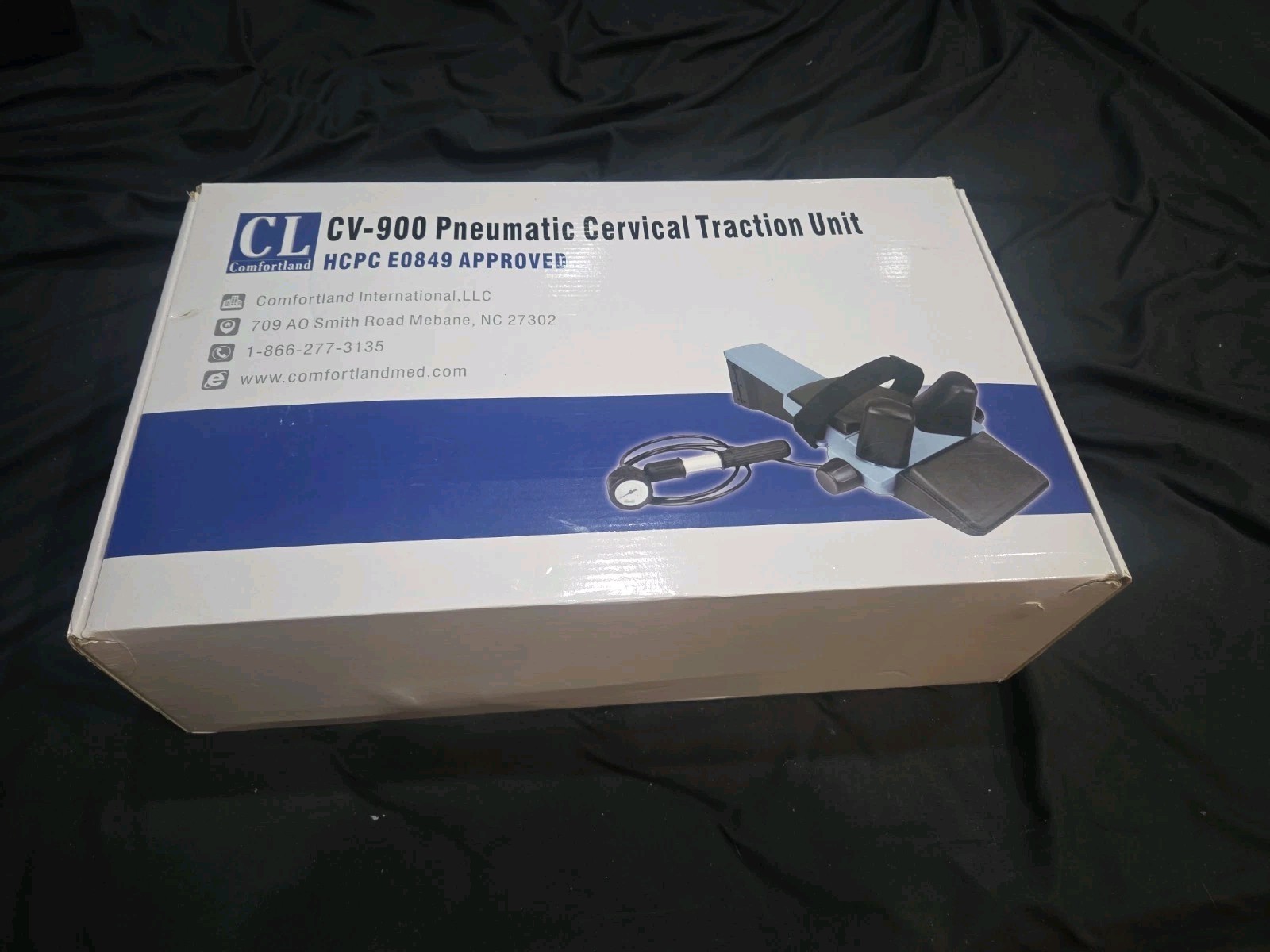 Brand New COMFORTLAND CV-900 Pneumatic Cervical Traction Unit