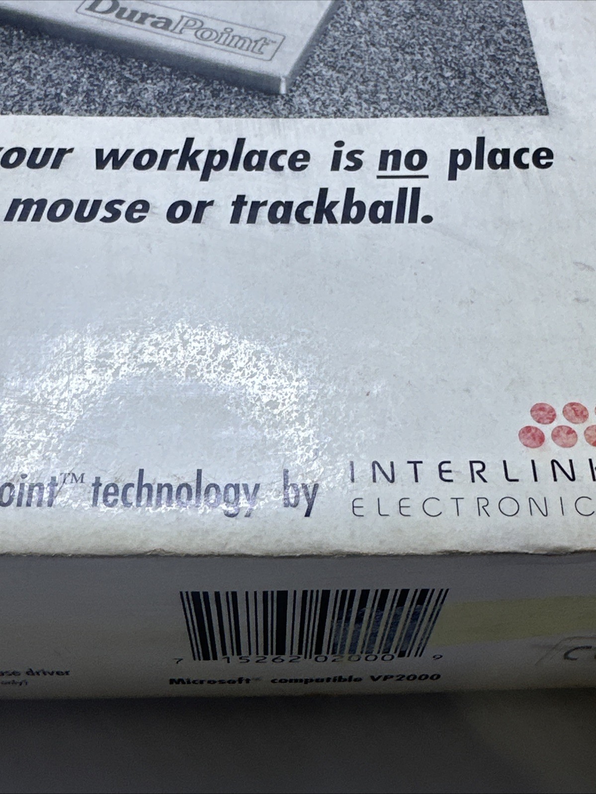 NEW DURAPOINT VP2000 INDUSTRIAL MOUSE - Untested