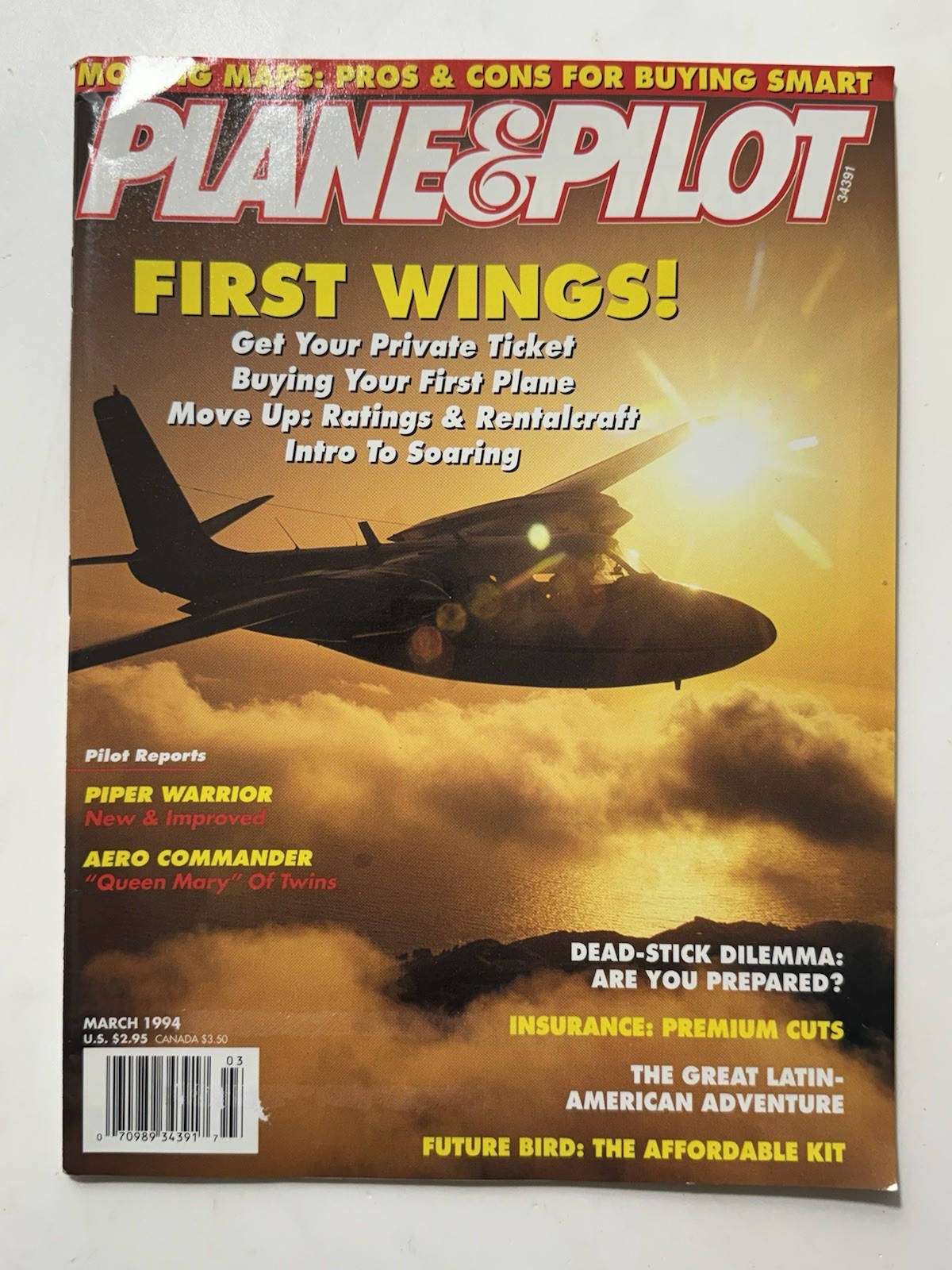 Plane & Pilot Magazine March 1994 First Wings