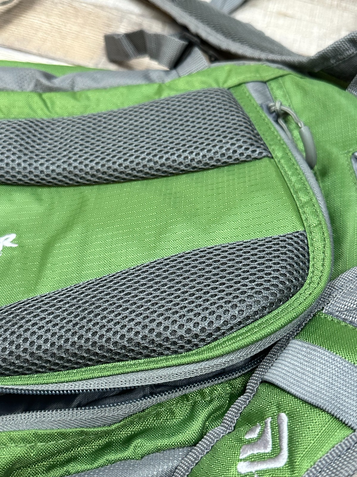 Outdoor Products Backpack Multi Pockets Green Hydration Backpack No Bladder 18"