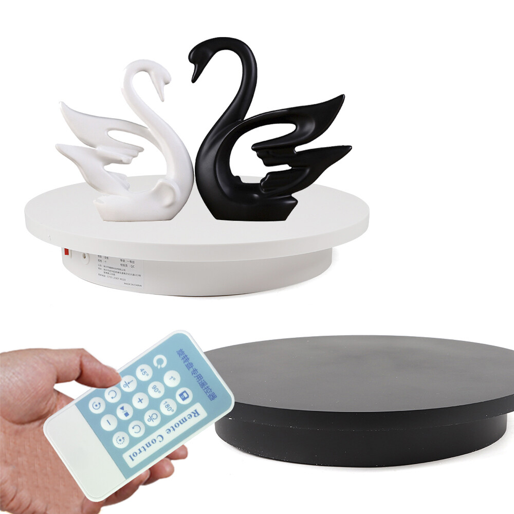 16.5" 360° Remote Control Electric Motorized Rotating Turntable Display Stand