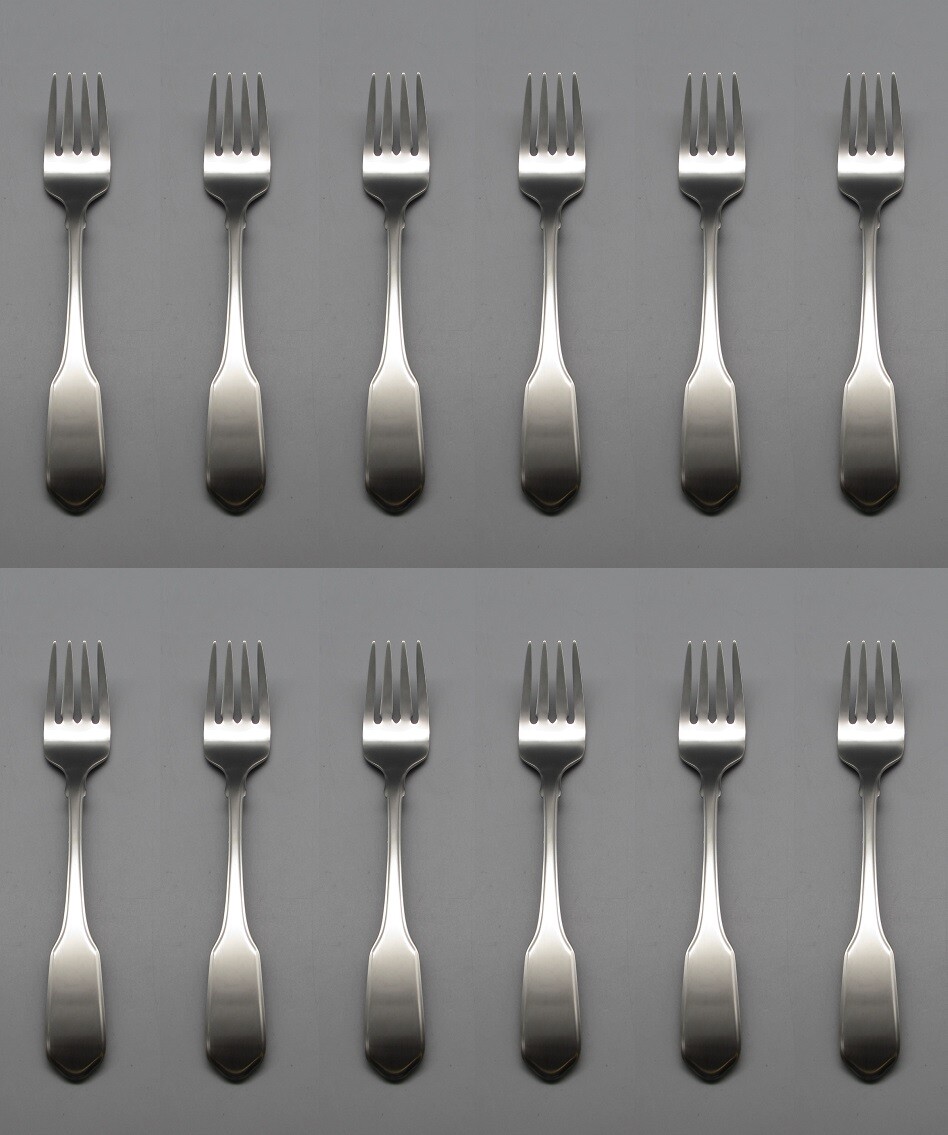 Oneida Stainless Flatware VALLEY FORGE -  Salad Forks - Set of Twelve New