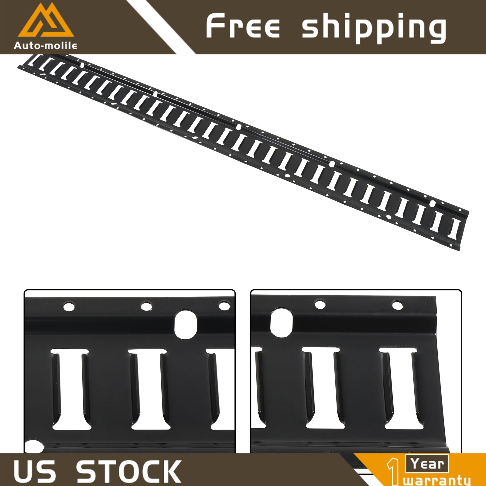 Horizontal Heavy Loads 18 Pack 5'E Track Tie Down Enclosed Trailer For Trucks