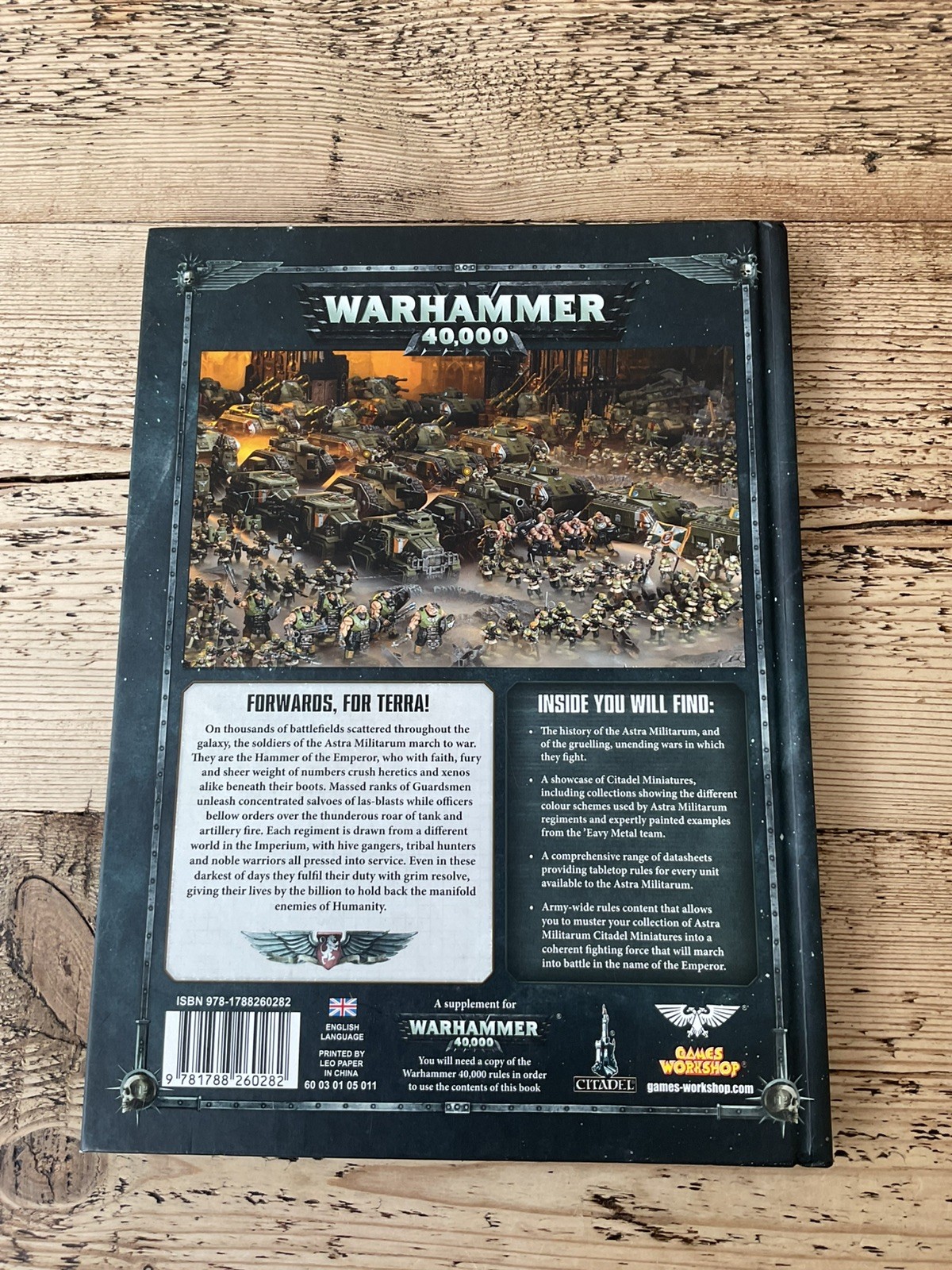 Warhammer 40k Astra Militarum Codex - Hardback