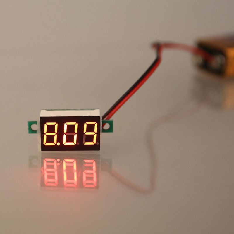 Portable 4.5-30V Two-wire for Meter Red LED Display Panel Met