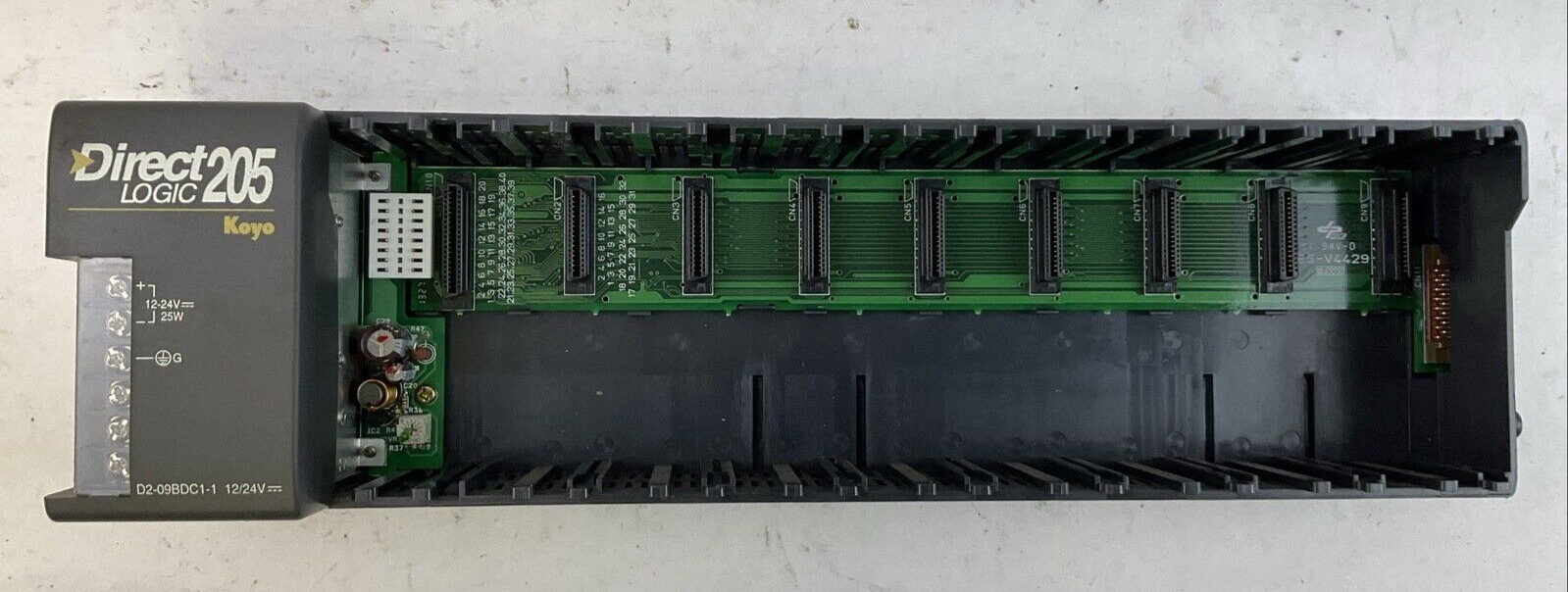AUTOMATION DIRECT D2-09BDC1-1 POWER SUPPLY 9-SLOT RACK 12/24VDC KOYO DIRECT 205