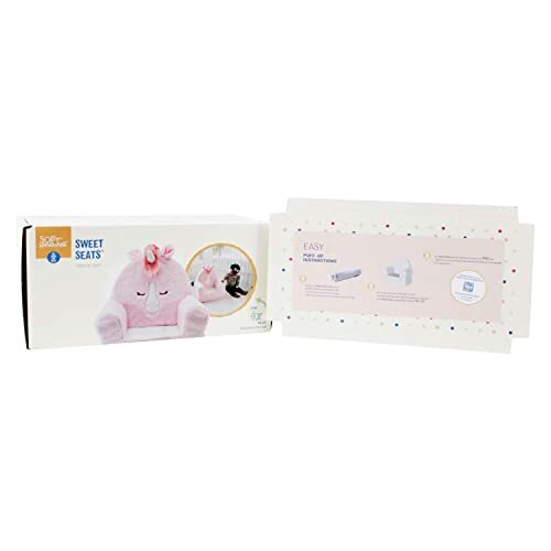 Animal Adventure Pink Unicorn Sweet Seats Compressed Premium Character Chair ...