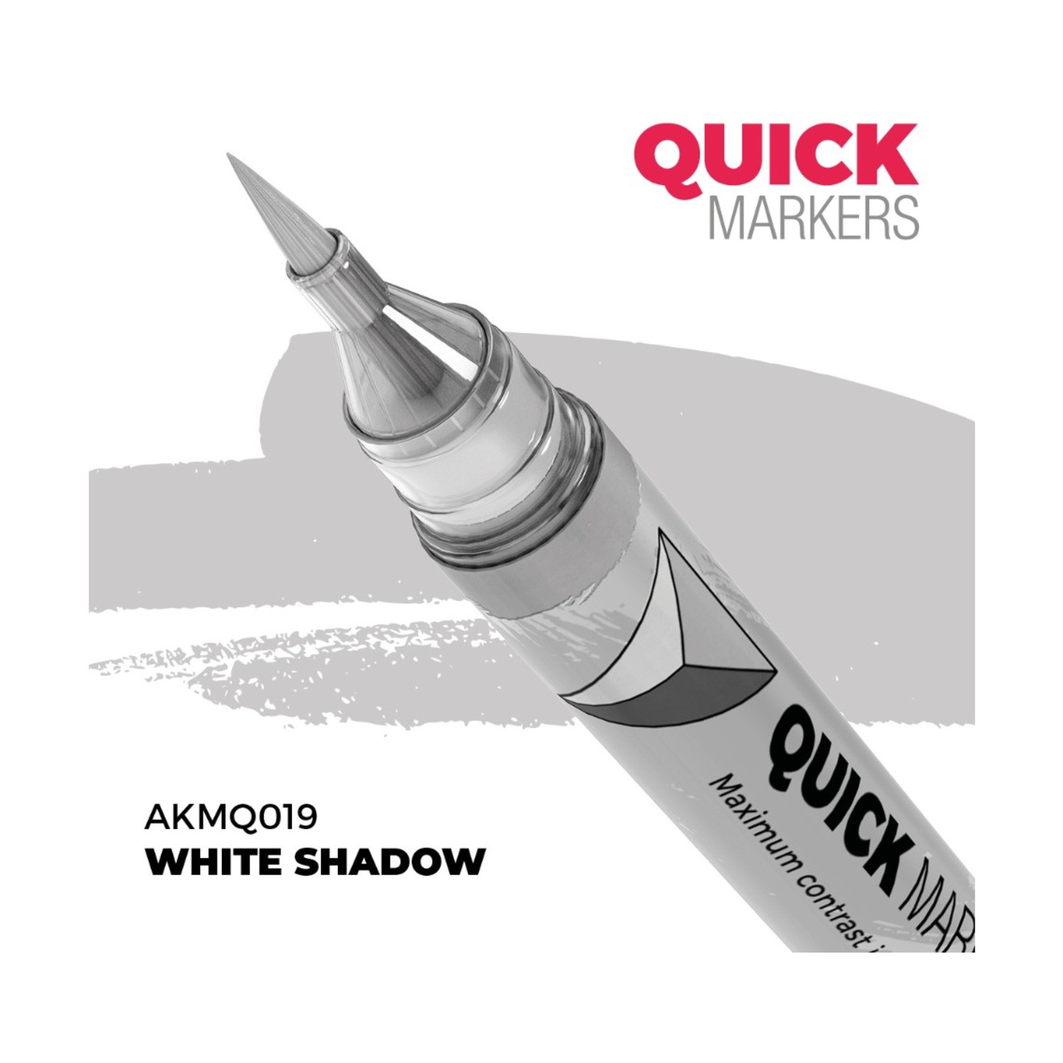 AK Paint Quick Markers White Shadow New