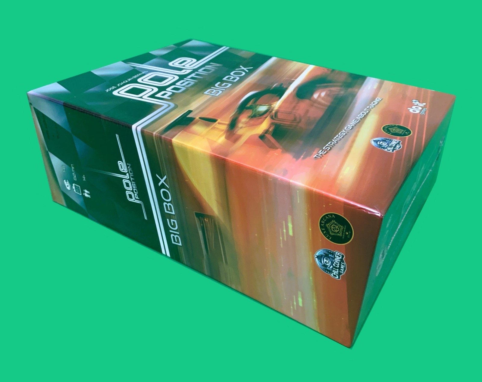 Pole Position Big Box WORLD CHAMPIONSHIP Kickstarter Deluxe Pledge Version
