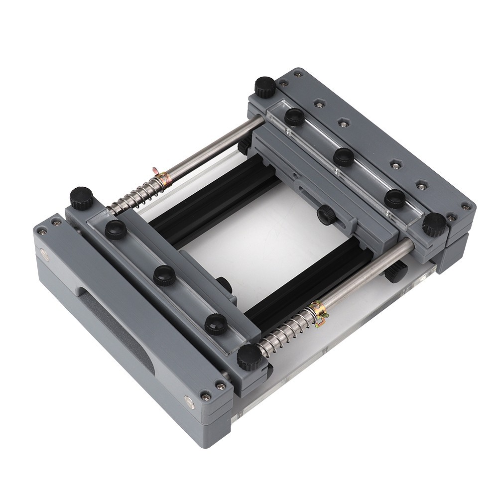 Manual Screen Printing Machine for PCB - Benchtop Solder Stencil Printer 25*25CM