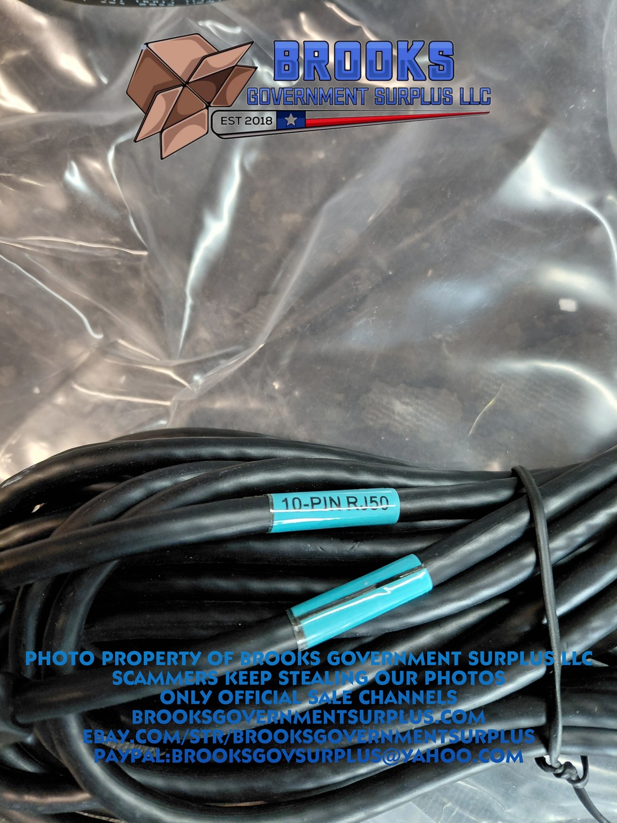 Watchguard 4RE accessory cable kit POE Switch wiring NEW
