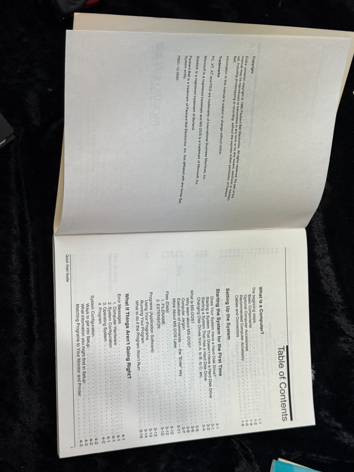 Packard Bell Computer Quick Start Guide