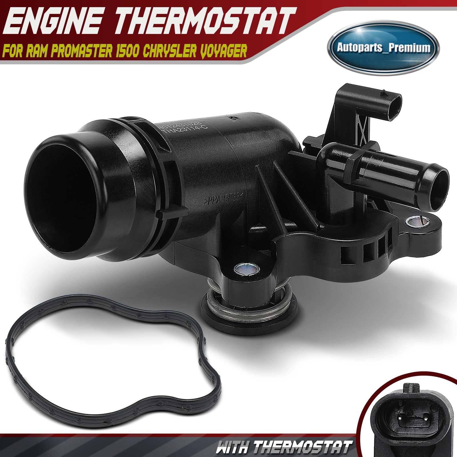 Engine Coolant Thermostat Housing Assembly for Ram ProMaster 1500 Chrysler 3.6L