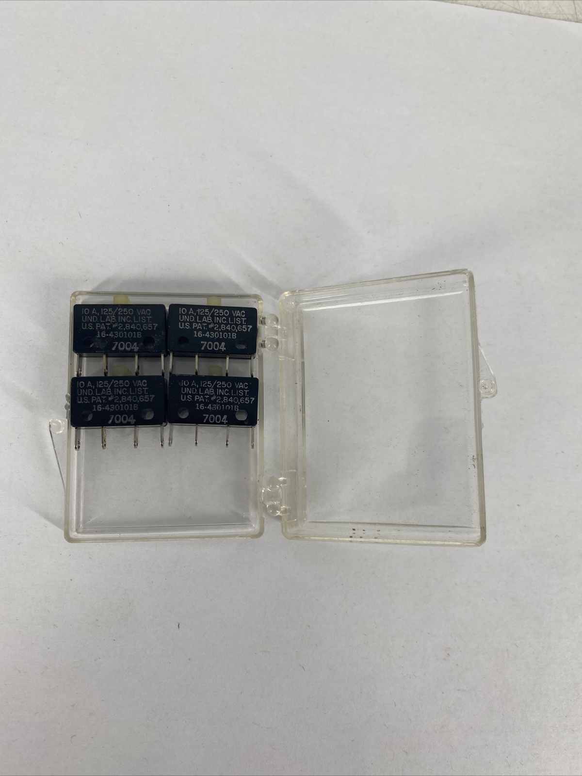 LOT OF 4 Licon 7004 Microswitch Sensitive Switch 125/250 VAC NEW OLD STOCK