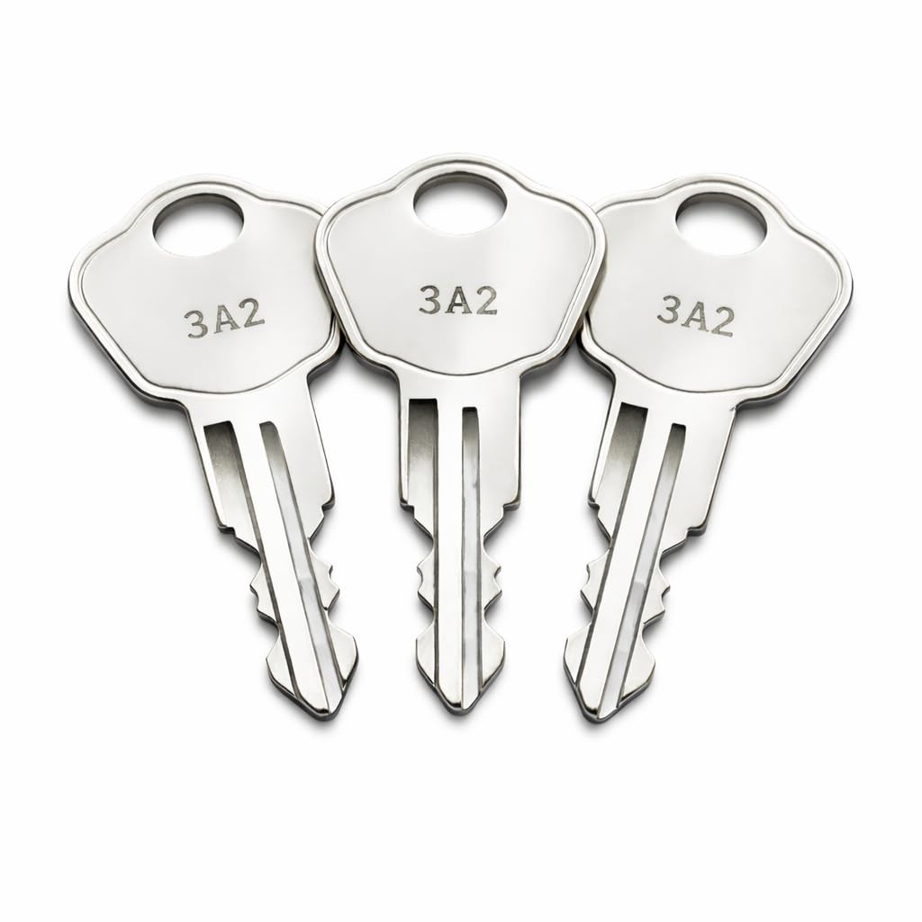 3 Pack 3E2 Keys for Sentry Safes Model 1100, Compatible with Safe Boxes, Lock...