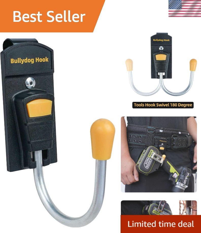Lightweight Cordless Drill Holster with Strong Metal Clip - Ideal Tool Accessory