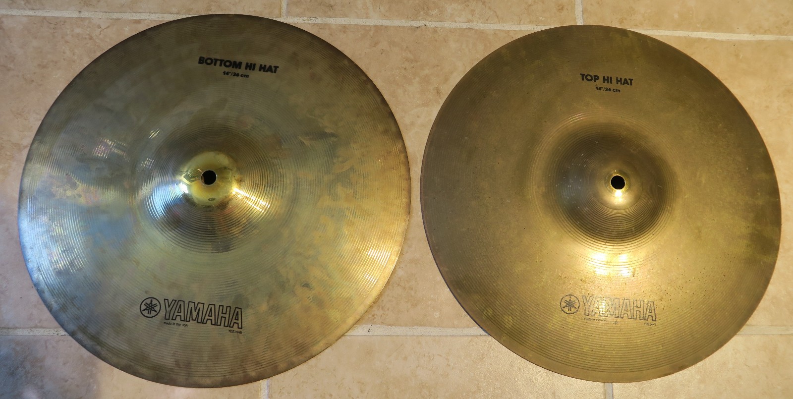 Yamaha Hi Hat Cymbals 14"/36cm YDZ14HH, HT