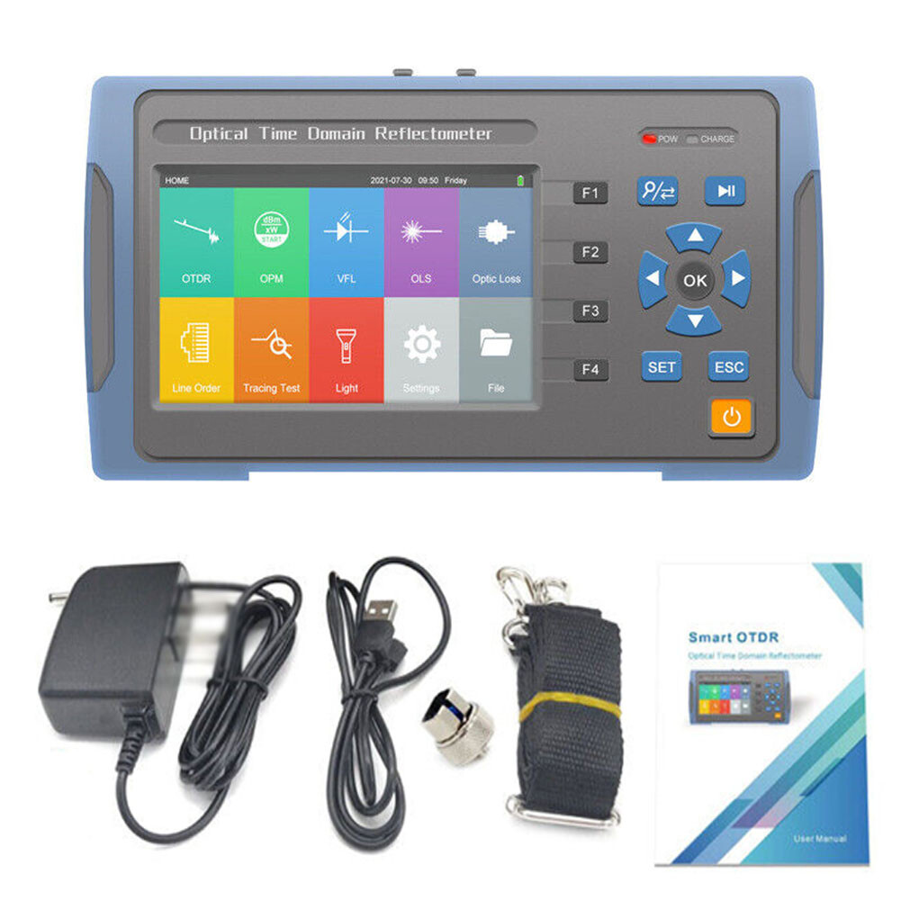 TM291SF 20dB Optical Time Domain Reflectometer OTDR OPM VFL Active Test 1610nm