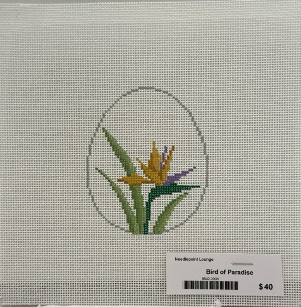 Bird of Paradise (IMG-9542) Needlepoint Canvas