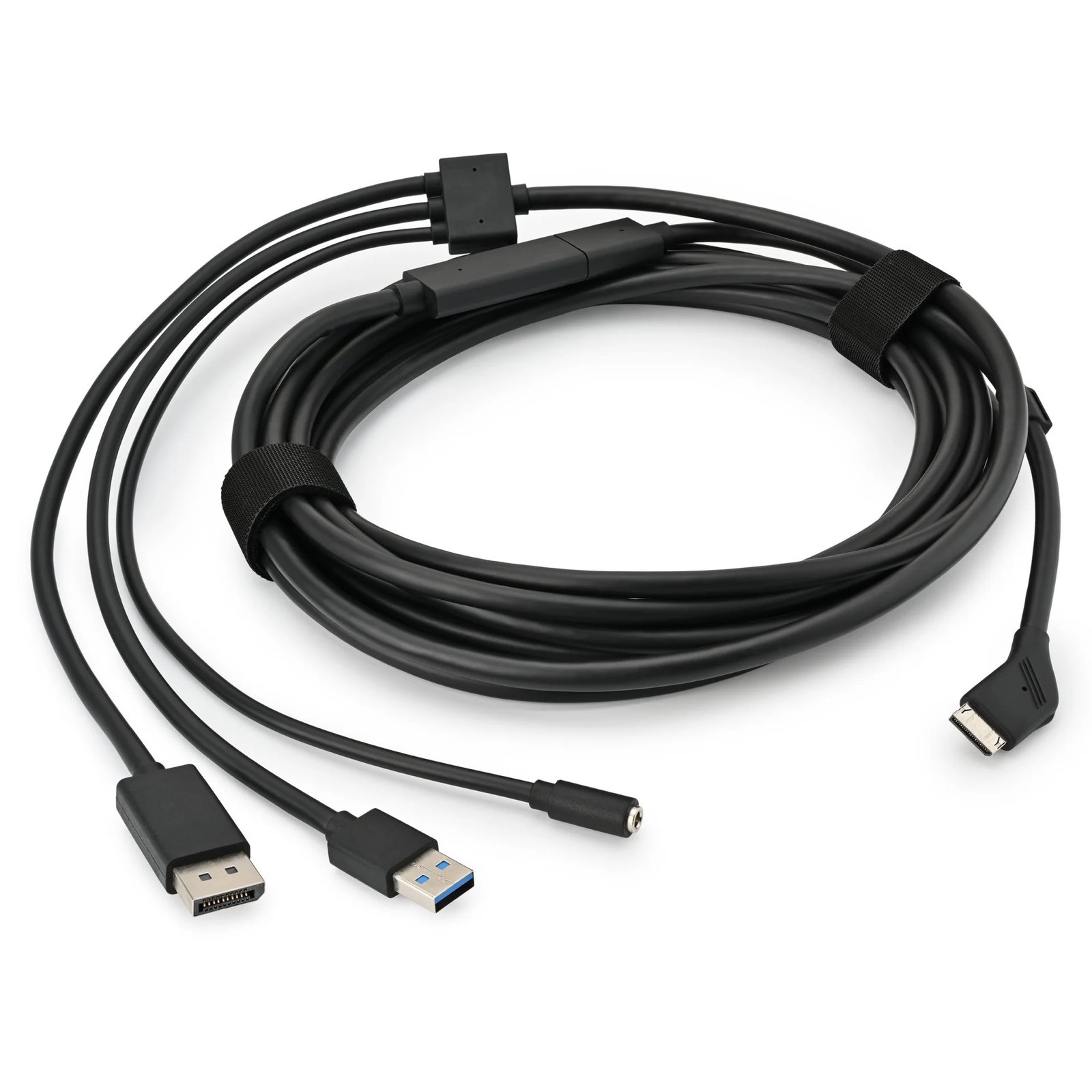 Valve Index VR Headset 5m Tether and Trident Display Cable + OEM Power Adapter
