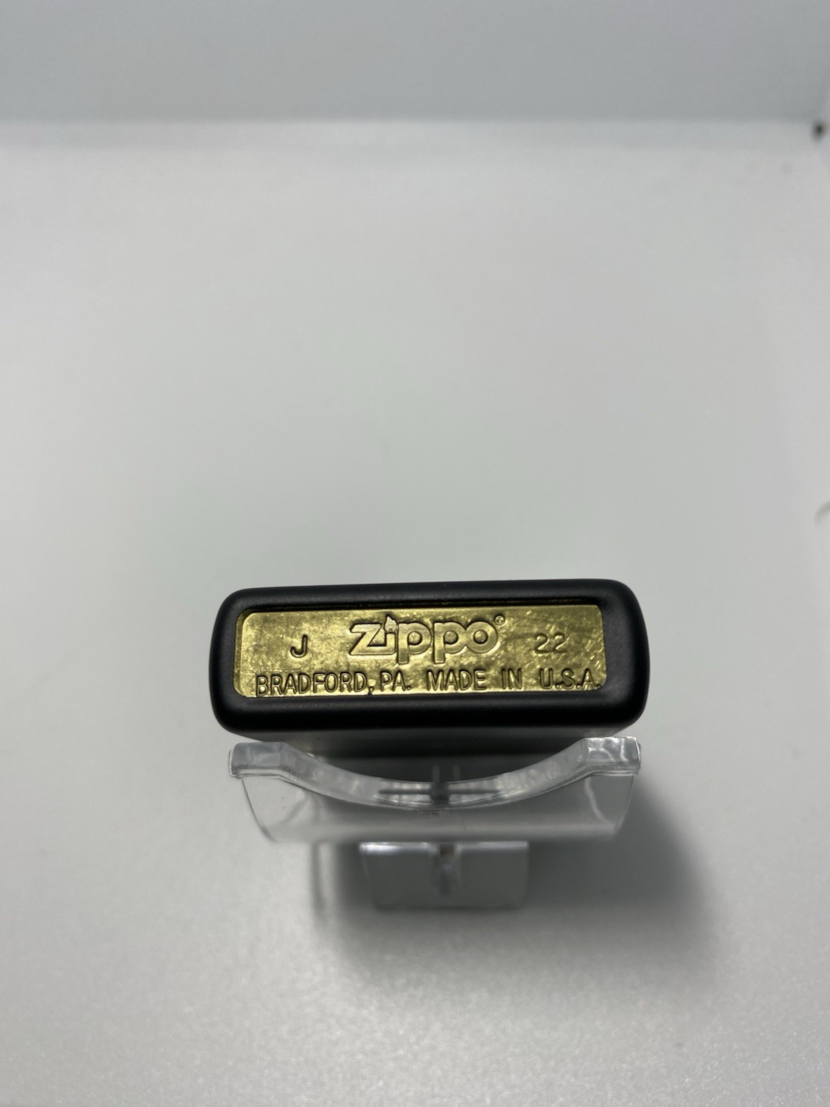 Zippo Black Light Leaf/Eye On A 2022 Lighter