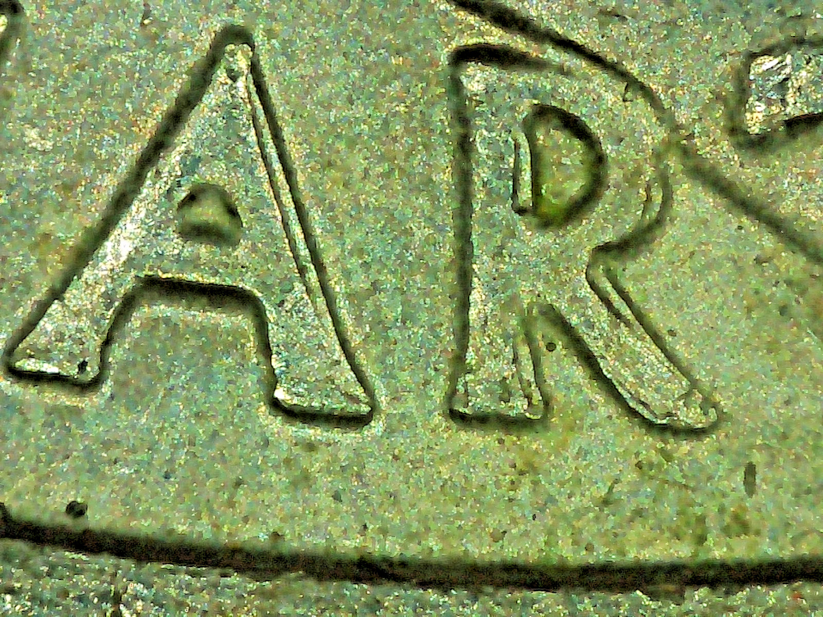 2022 p dr. sally ride quarter reverse error letters ( ar ) in quarter ddr