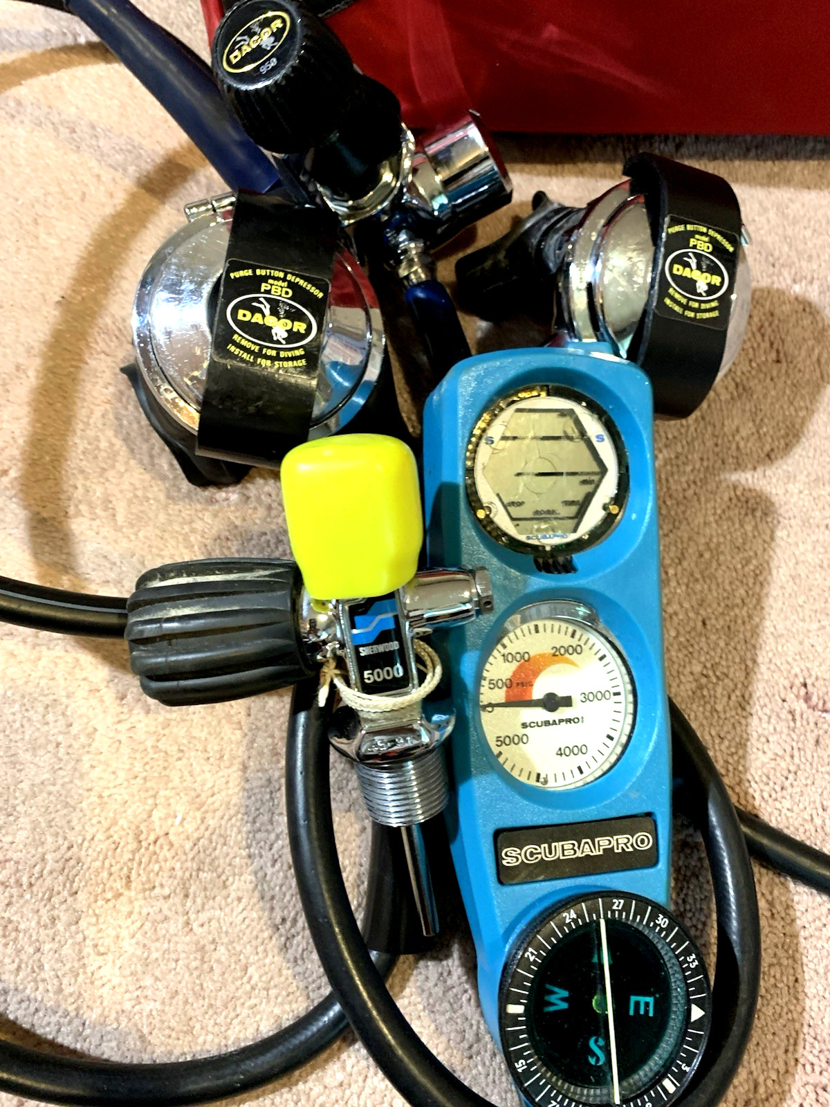 SCUBAPRO CONSOLE, RUGULATOR, VALVE $200