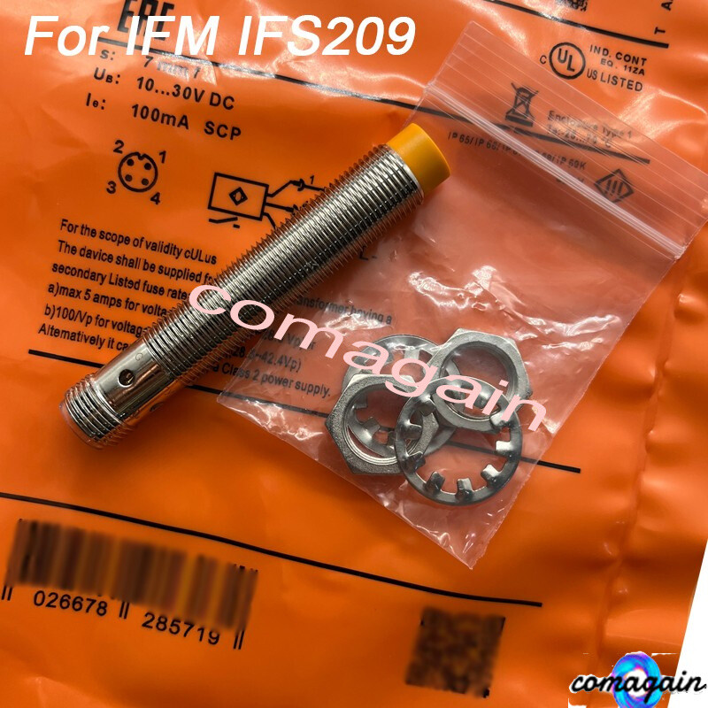 10-30VDC 100mA 7mm Inductive Proximity Switch Sensor For IFM Efector IFS209