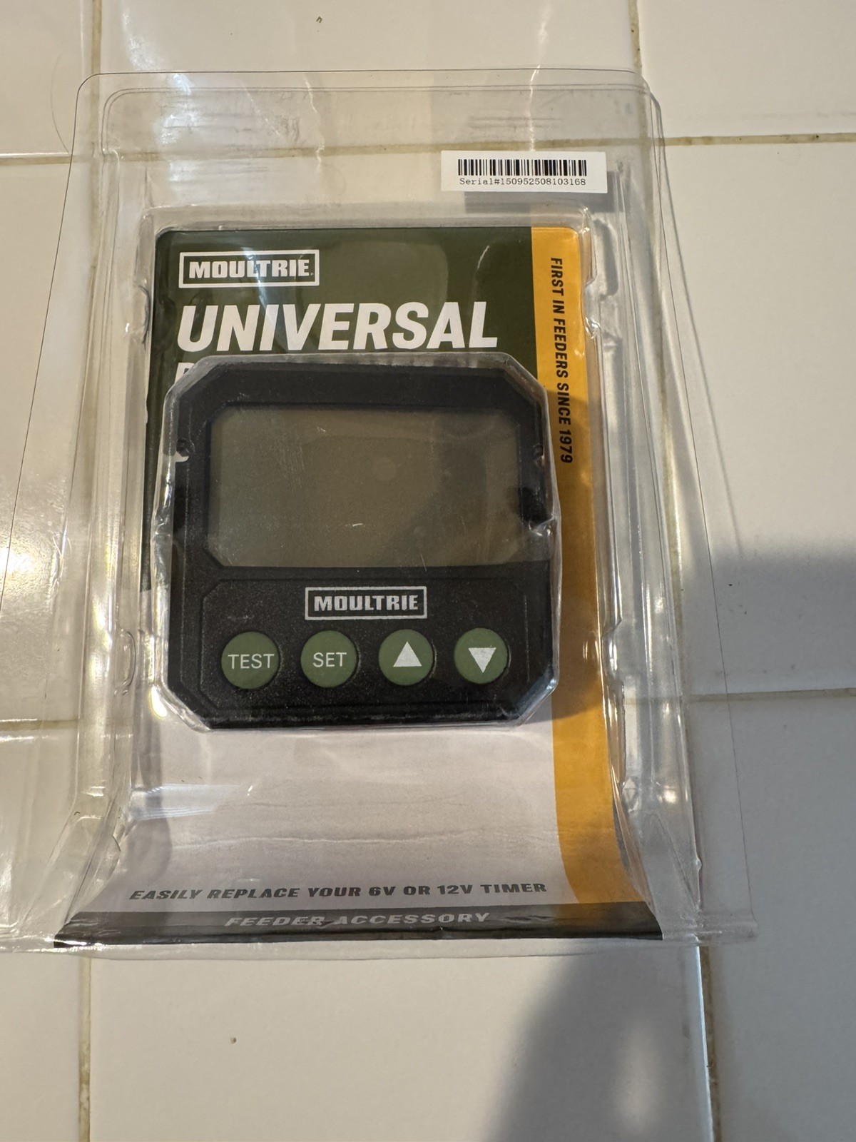 Moultrie Universal Digital Timer III Programmable Feeder Timer Black (MFA-15095)