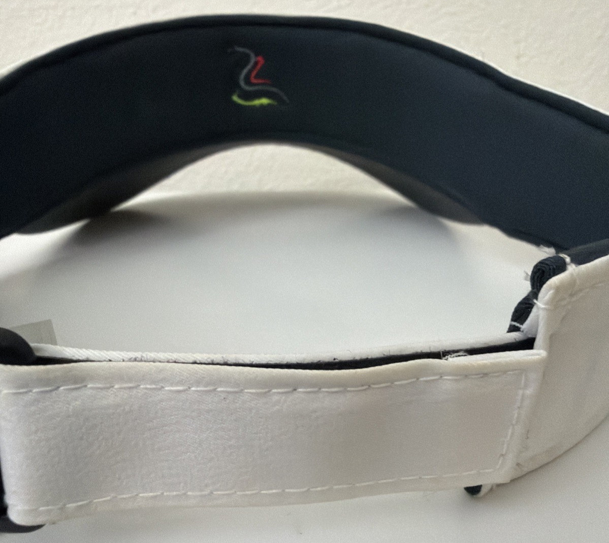 Evoshield White Golf Tennis Visor Hat Multi Signature Autographed Adjustable