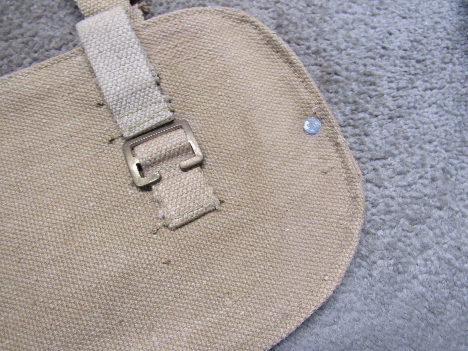 British Post WW2 Shovel Cover P37 Entrenching Tool Case Broad Arrow Pattern 1937