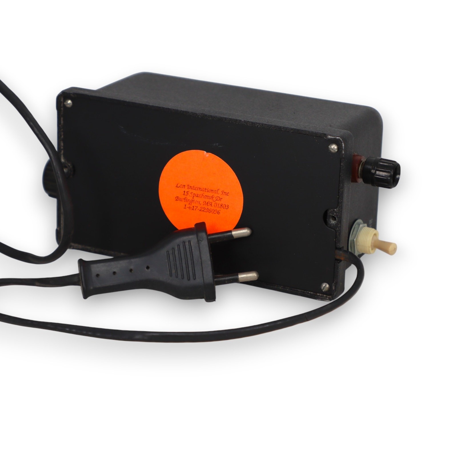 Lan International Microscope Illuminator Power Supply Euro Plug 220 Vintage 1970
