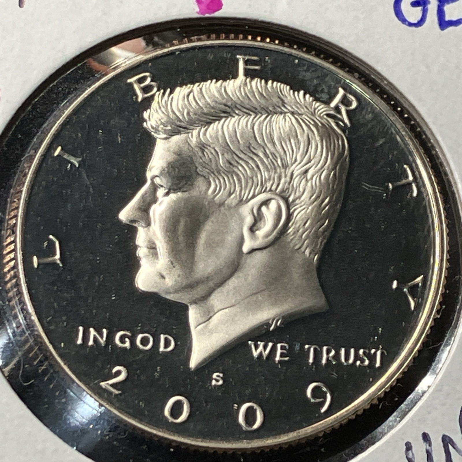 2009 Clad Proof Kennedy Half Dollar GEM Deep Cameo