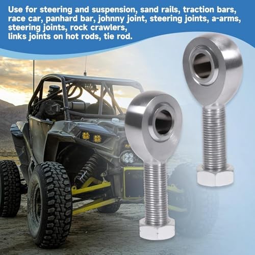 1/2" Heim Joints Rod End Kit Thread 0.5" Chromoly Heim Joints 2 set-1/2 inch