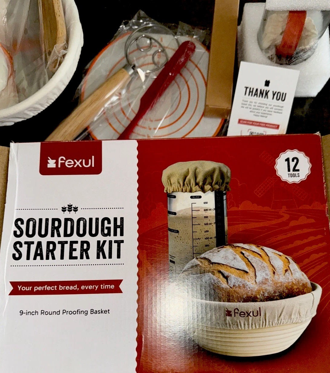 Fexul Sourdough Starter Kit ￼