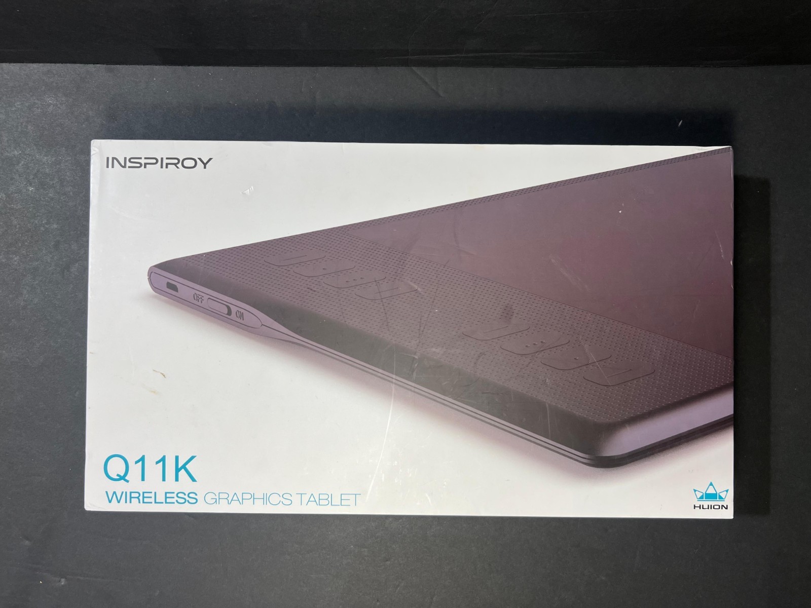 Huion Inspiroy Q11K Wireless Graphic Drawing Tablet COMPLETE TESTED
