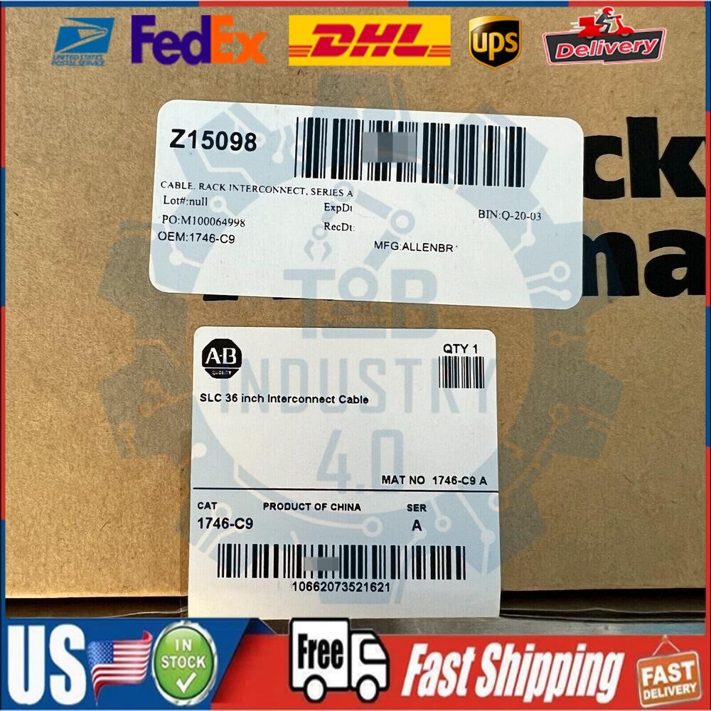 AB 1746-C9 SLC 36 Inch Interconnect Cable New Sealed Fast Shipping 1PCS