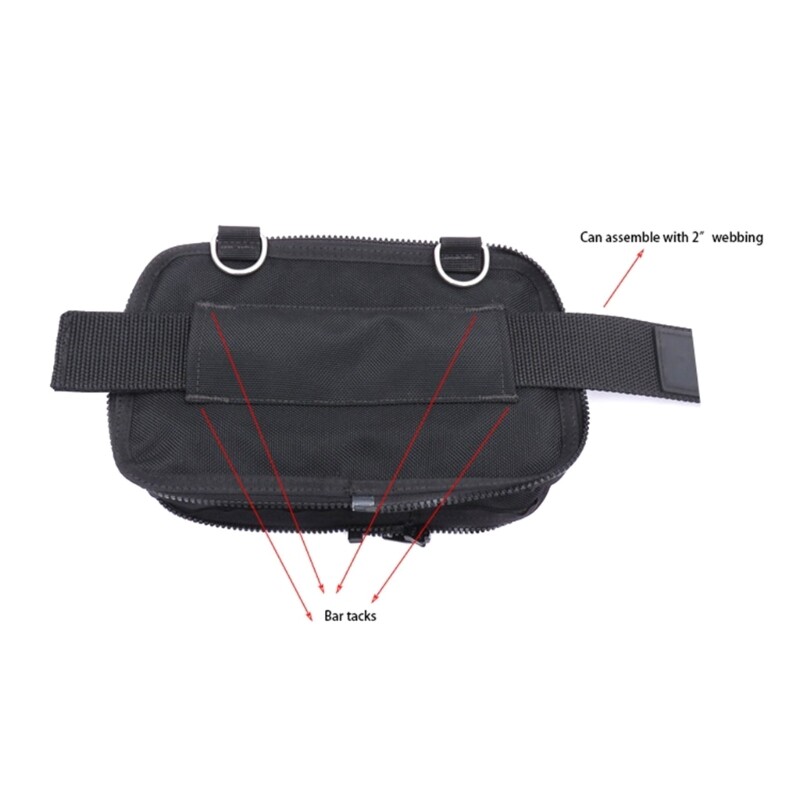 Scubas Diving Side Mount Storage Pocket Replacement Scubas Diving Pocket Bag