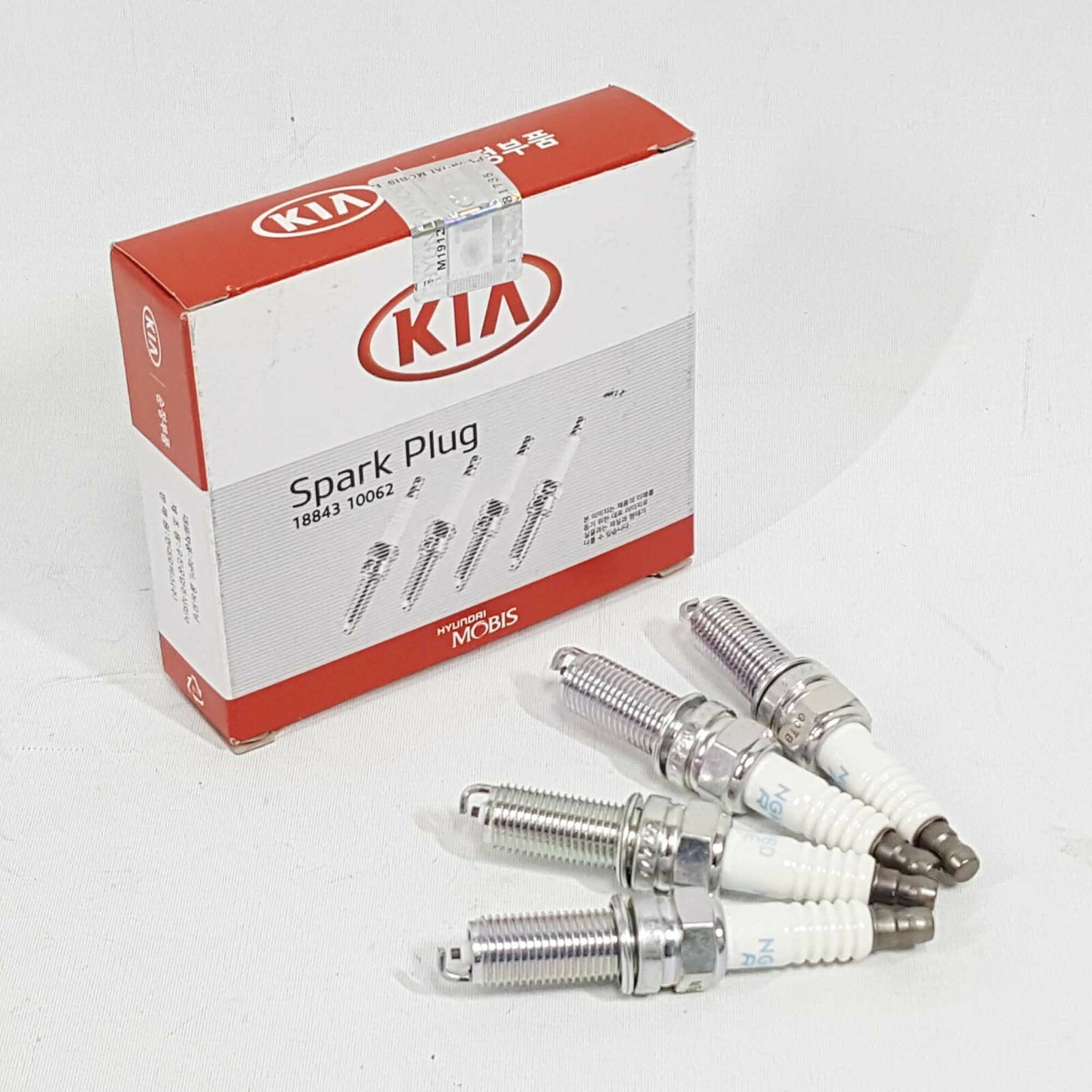 1884310062 Spark Plug 4Pcs For KIA Morning Picanto 1.0L 1.2L-KAPPA Engine 2011+
