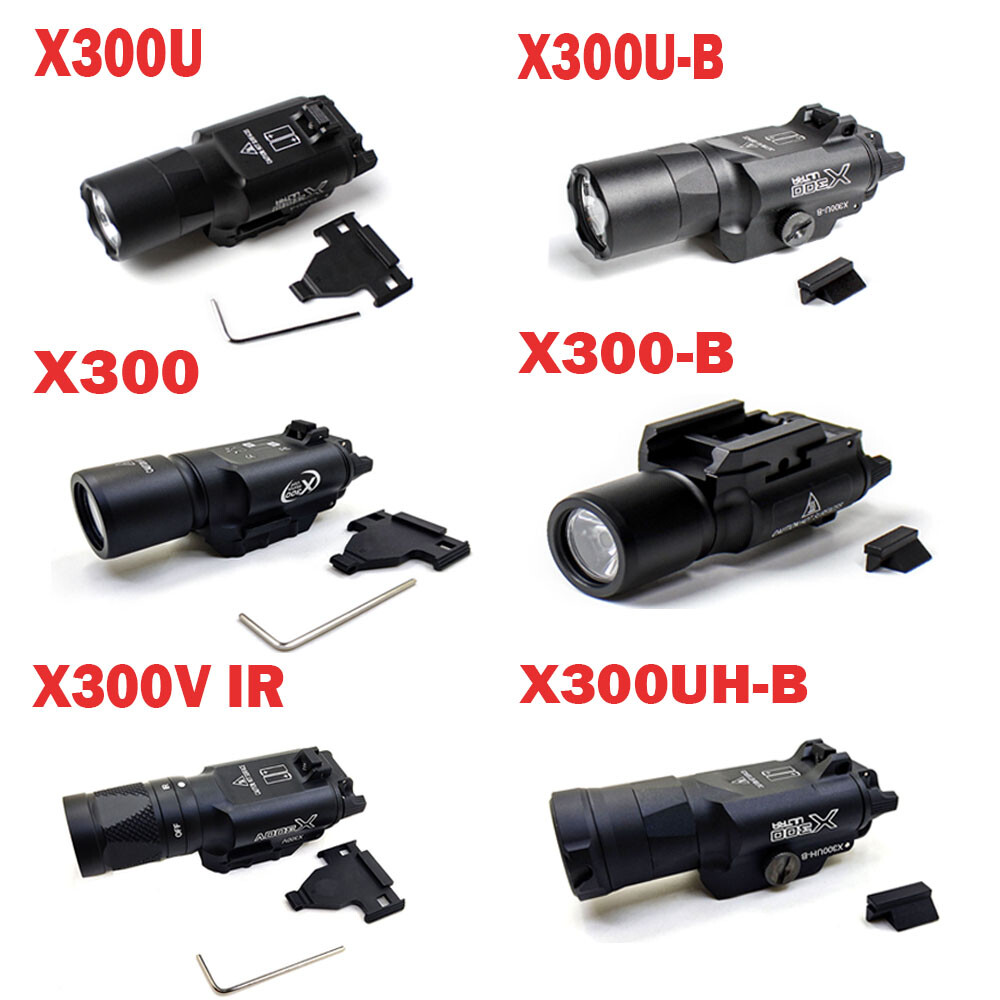 Tictacal X300 Ultra Pistol Gun Torch For X300U X300U-B X300 Series Weaponlight