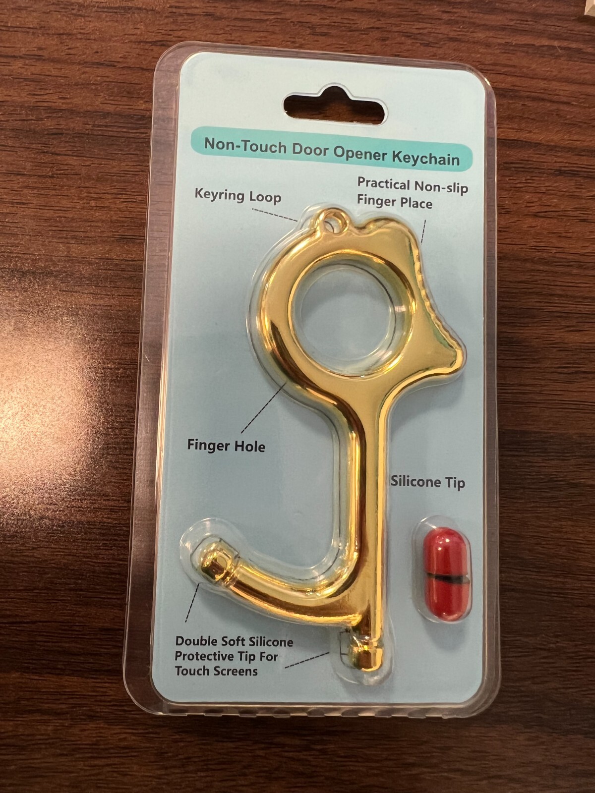 Non-Touch Door Opener with Keychain Loop 50 pack (Bulk)