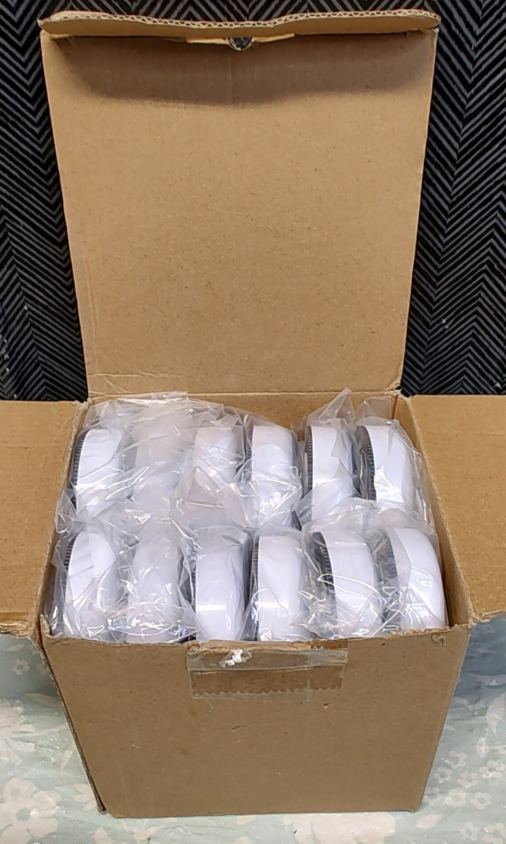 24 Pack Kitchen Lights Push Tap Light Closet White Macarrie B1