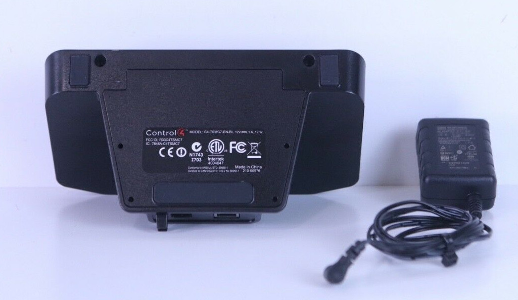 Original Docking Station For Control4 C4-TSMC7-EN-BL Touch Panel With Power Supp