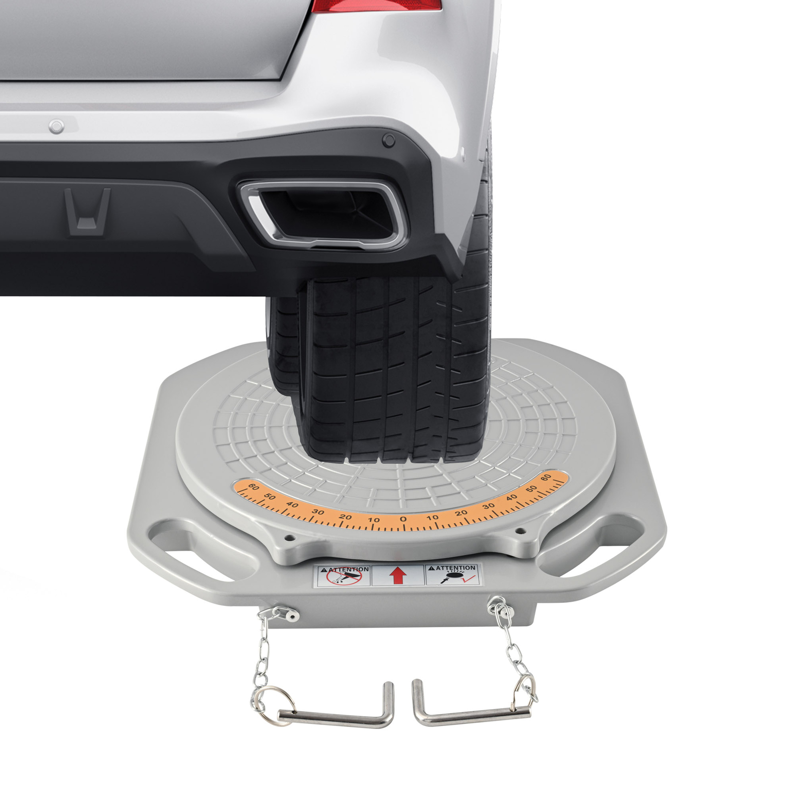 One Pair Alignment Tool Car Front End Wheel Alignment Tool Alignment Turn Plates