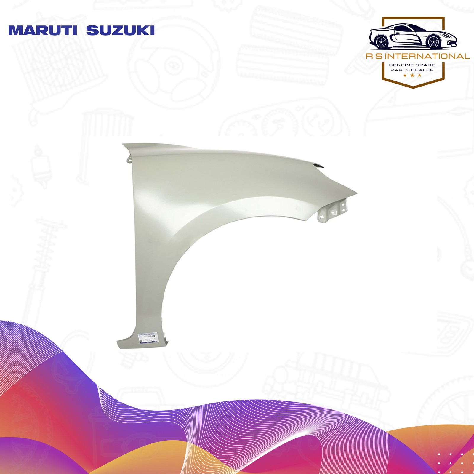 Maruti suzuki genuine front fender panel right side Swift 2018-24 57611M55R10