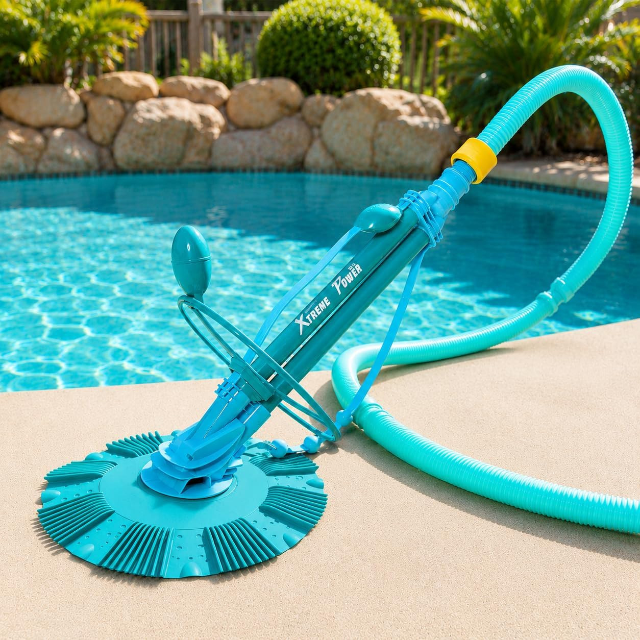 Automatic Pool Cleaner Sweeper Vacuum Pool Cleaner Sweep High Flow Side Suction