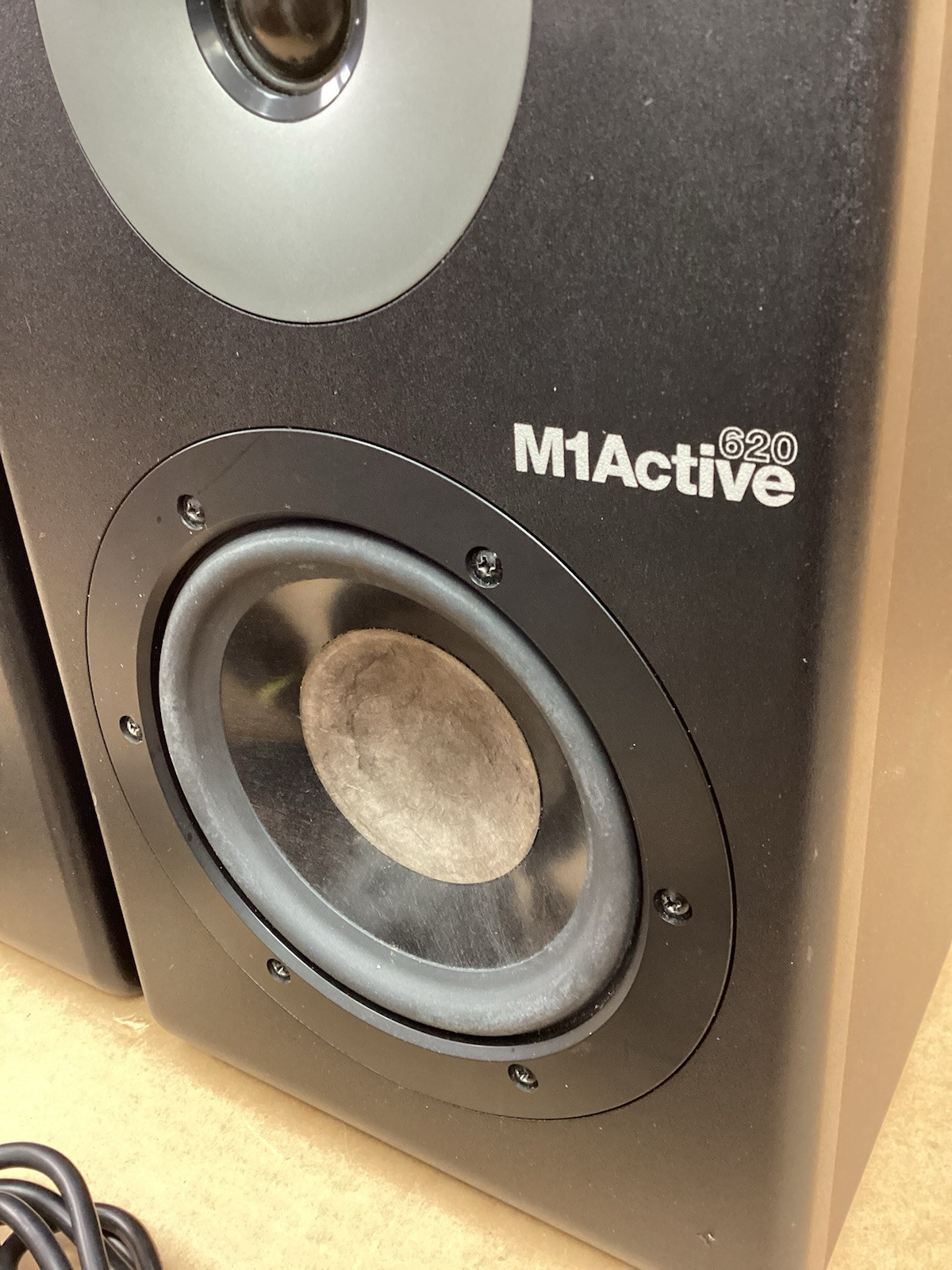 (Pair) Alesis M1 Active 620 Powered Studio Monitor Speaker Tested