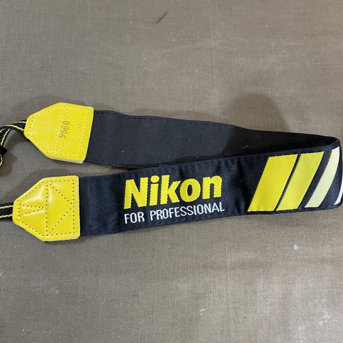 Nikon Camera professional Strap with serial number Unused item from Japan