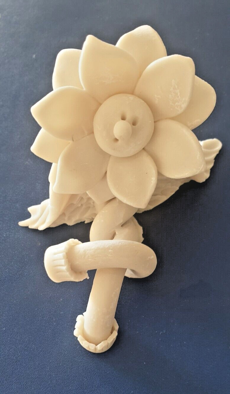Daisy Flower Idea Birth Baptism Favors Handmade Resin Cm 10