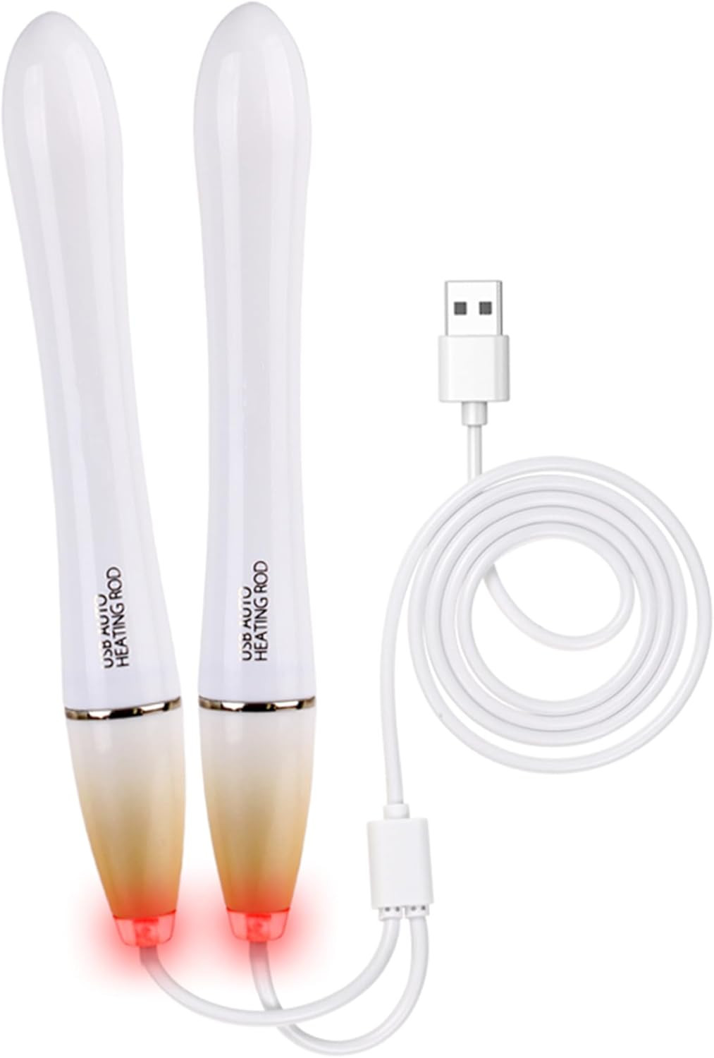 Double Heads USB Heating Rod For Doll LED Indicator Portable Toy Warmer Portable